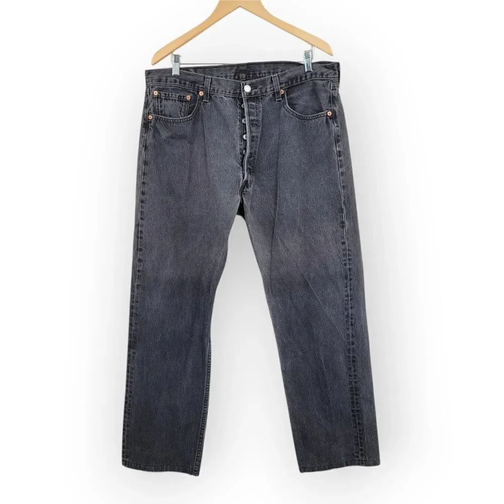 Levi's 501 Vintage Y2K Classic Men's Jeans Faded Black